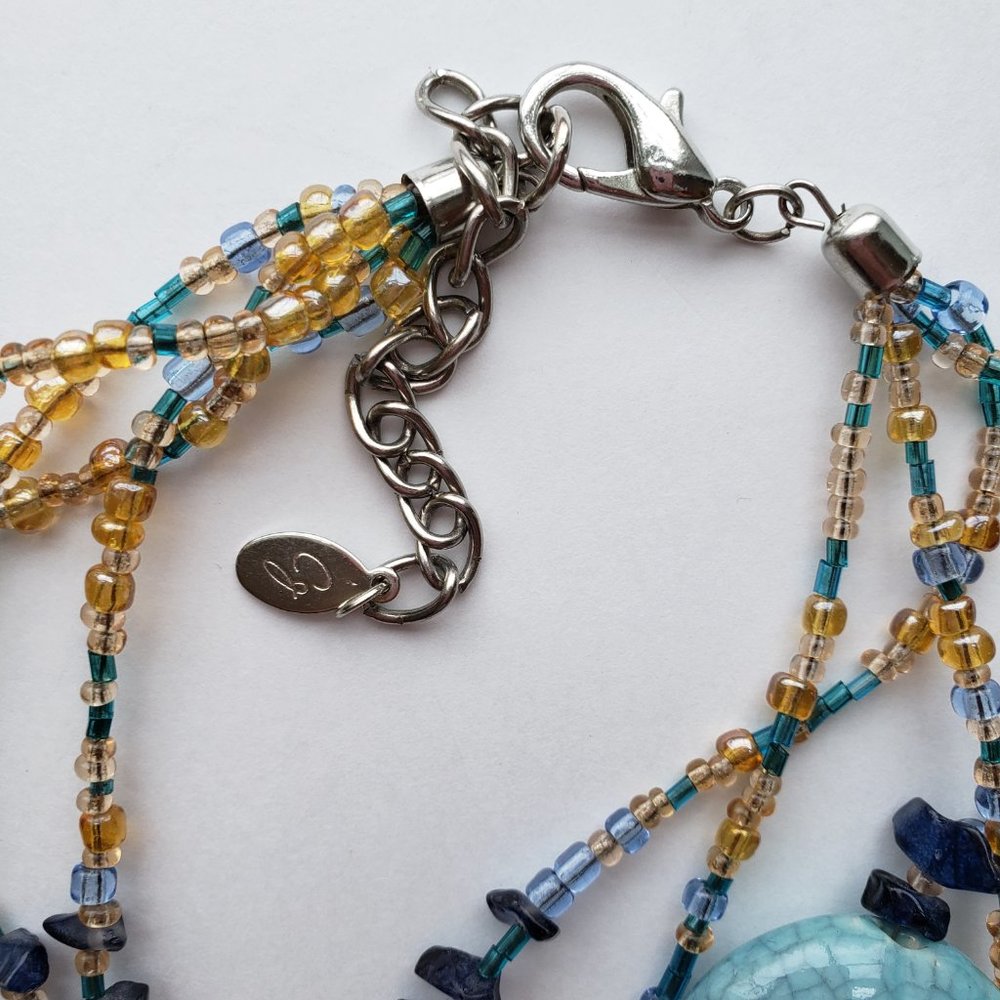 NWOT fun and Beautiful Statement Necklace. - Picture 6 of 9